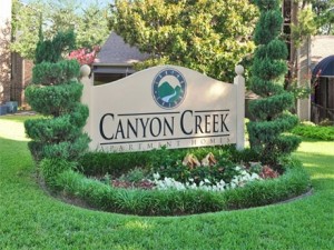 Canyon Creek Apartment Entrance