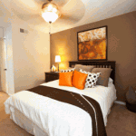 City Scape Apartment Bedroom