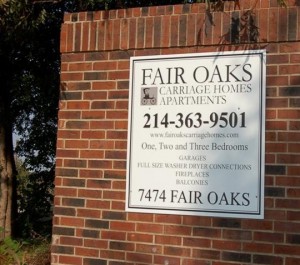 Fair Oaks Carriage Homes Apartment Entrance
