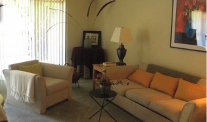 Kingsborough Townhomes Apartment Living Room