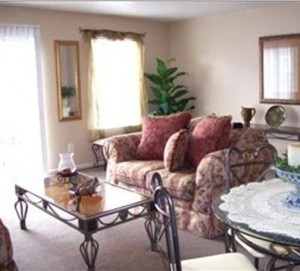 Northridge Townhomes Apartment Living Area