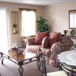 Northridge Townhomes Apartment Living Area