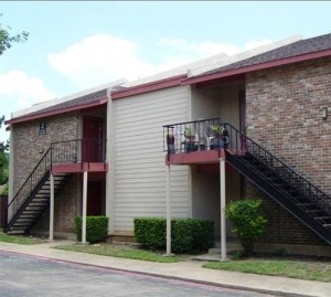 Northridge Townhomes Apartment Property View.