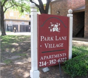 Park Lane Village Apartment Entrance