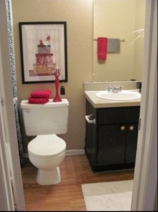 The Arbors Apartment Bathroom