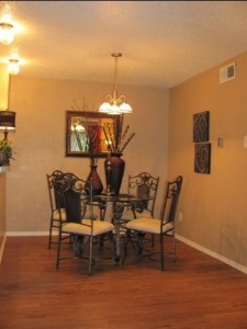 The Arbors Apartment Dining Area