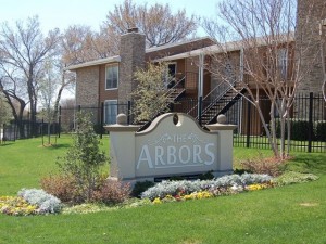 The Arbors Apartment Entrance