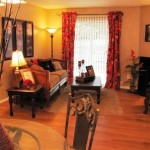 The Arbors Apartment Living Room