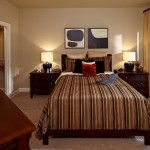 The District at Greenville Apartment Bed Room