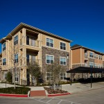 The District at Greenville Apartment Building View