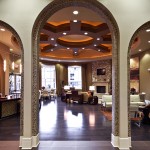 The District at Greenville Apartment Living Room