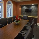 The District at Greenville Apartment Office Room