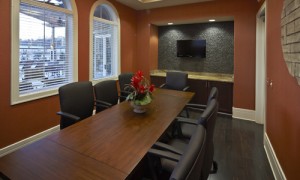 The District at Greenville Apartment Office Room