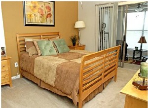 The Falls At Highpoint Apartment Bedroom