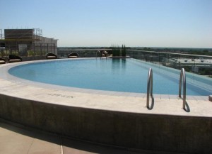 The Heights At Park Lane Tower Apartment Pool View