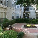 The Marquis at Park Central Apartment Garden View