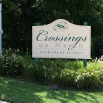 Crossings on Marsh Apartment Community Sign