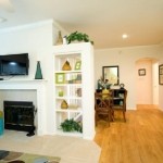 Estates on Frankford Apartment Living Area