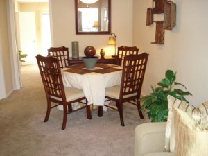 London Park Apartment Dining Room