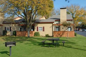 Preston Creek Apartment Garden