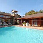 Preston Creek Apartment Pool View