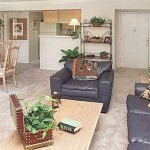 Preston Pointe Apartment Living Room