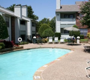 The Pointe at Timberglen Apartment Pool View