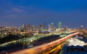 1400 Hi Line Apartment Night View