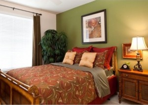 Caruth at Lincoln Park Apartments Bedroom