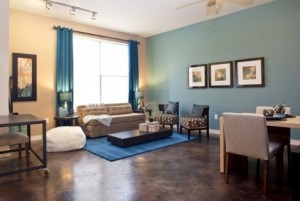 Eastwood on Henderson Apartment Living Room