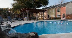 Edge at White Rock Apartment Pool View