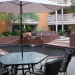 Lincoln Court Apartment Pool View