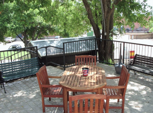 Magnolia Station Apartment Balcony