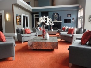 Marquis on Gaston Apartment Living Room