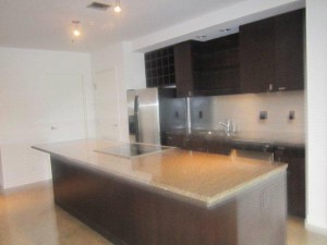 Mosaic Highrise Apartment Kitchen