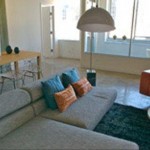 Mosaic Highrise Apartment Living Room