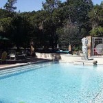 Post Heights Apartment Building Pool