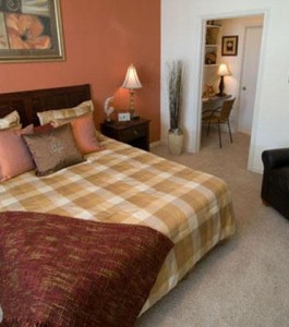 Post Uptown Village Apartment Bed Room