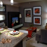The Avery on Southwestern Apartment Living Room
