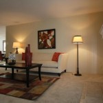 The Hill in the Village Apartment Living Area
