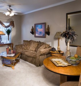 The Marquis at Turtle Creek Apartment Family Room